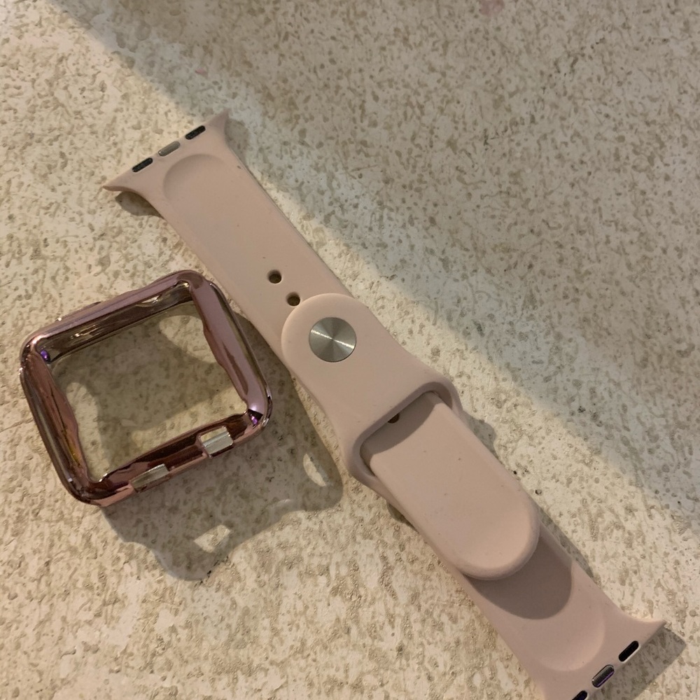 Pink Sand Apple Watch Band 42MM
